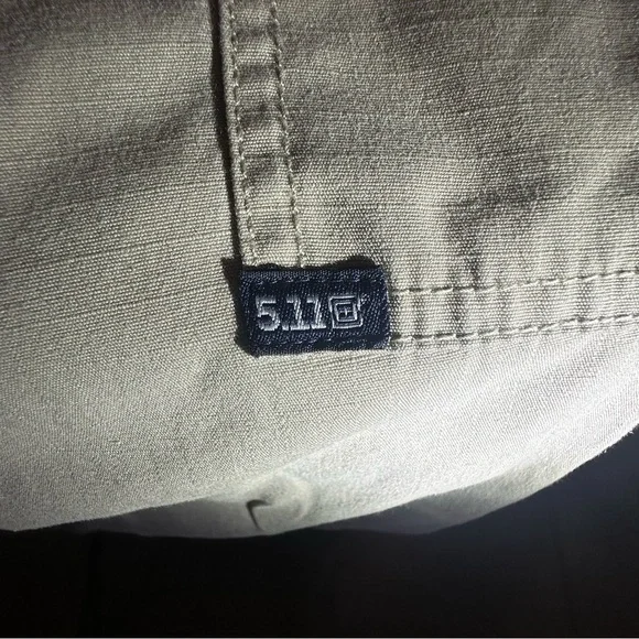 5.11 PANTS TACTICAL KHAKI COTTON CANVAS (2)Pant SET 34x32 - Picture 4 of 7